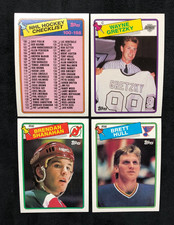 1988-89 TOPPS HOCKEY CARDS COMPLETE SET 198/198 NHL EX/NM SEE DESCRIPTION