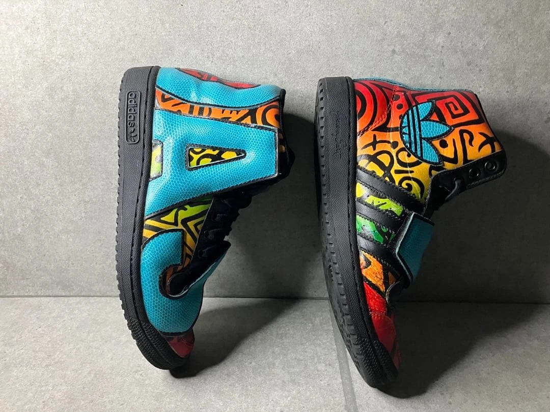 Adidas JS Letters Multicolor Black for sale | eBay