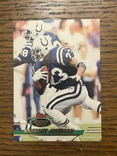 1993 Topps Stadium Club - Anthony Johnson #253 Indianapolis Colts