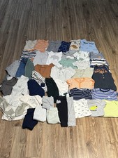 Huge Lot Carter  s Brand Baby Boy Clothing 3-6 Month  6 Month 49 Pieces
