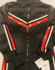 Kids Nike 2 Pc Set - Dri/Fit - - Black/Gym Red/White - NWT