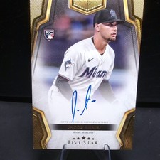 2024 TOPPS FIVE STAR AUTOS JACOB AMAYA Now  White Sox. RC On Card Auto