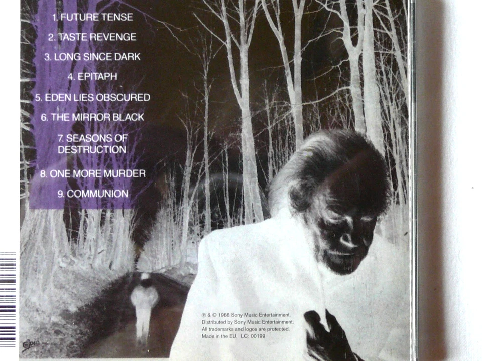 SANCTUARY``Into the Mirror Black´´Repress CD von 2014 mit 9 Songs - Bild 3 von 4