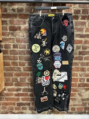 GODSPEED Patchwork Denim (black) | eBay