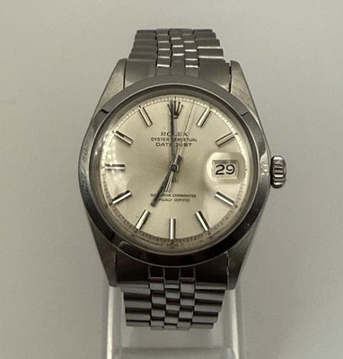 Rolex Datejust Jubilee Referenz 1600 Bj. Ca. 1970, Vintage, Stahl.