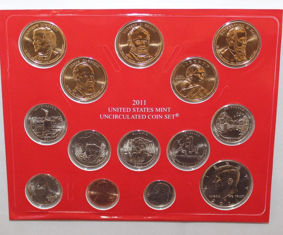 2011 PD US Mint Set (OGP) 28 coins - Image 2 of 4