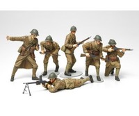 Tamiya 1/35 Wwii Fig-Set Franz. Infanterie (6) Neu - Schnell N. 35288