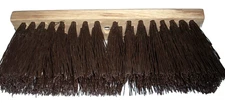Boardwalk Push Broom Head for Rough Surfaces 16" W x 6 1/4" L Coarse Bristles