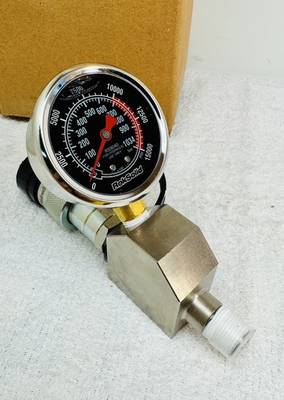 #ad 10000 PSI Gauge Manifold Enerpac GA45GC Style High Quality Excellent Design $149.99
