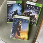 LOT 3 XBOX 360 HALO 3 + HALO Reach + Halo 4 - 3 Games Bundle Lot