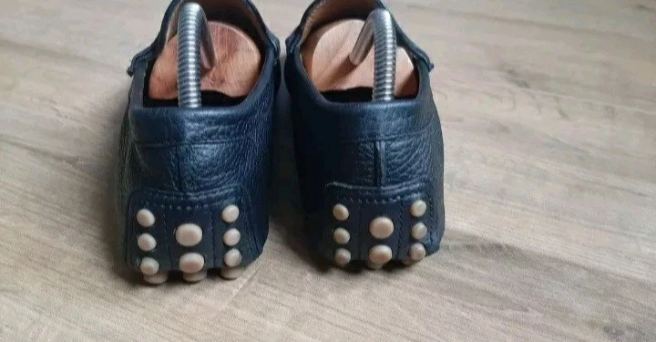 Gucci Mocasines Hombres Negro Mocasín Hebilla Zapatos 353044 talla US 7 EU 40.5 Ins.26.5cm. Foto 4 de 4