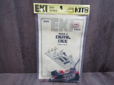 Eki/HEATHKIT STORE Project Kit -BUILD a DIGITAL DICE - NOS IN PACKAGE .