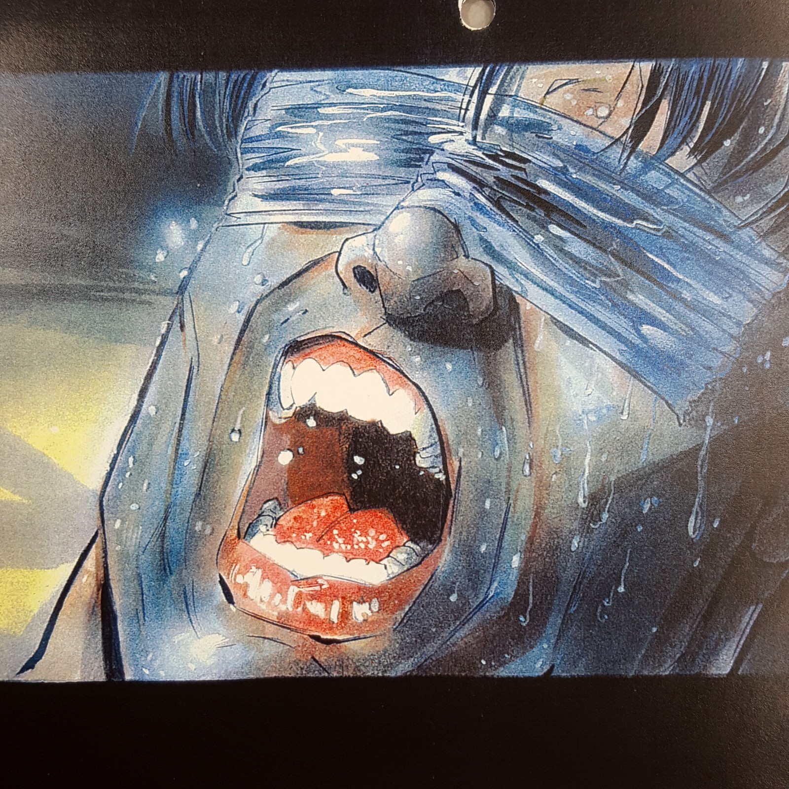 Image 5 of The Matrix - Production Used Early Concept Storyboard - Bug Removal, Neo Screams