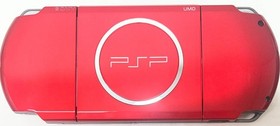 PSP 3000 Radiant Red / New Battery / Genuine Sony Charger / Region Free / 32GB