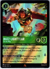 Buzz Lightyear Rare Foil - 85/204 Wilds Unknown Disney Lorcana NM