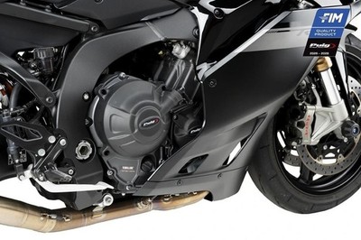 Puig schwarze Motorabdeckungen Yamaha MT-09 2021-2026