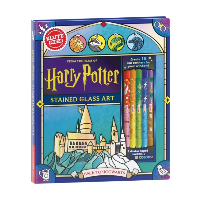 Harry Potter Stained Glass Back To Hogwarts Editors Of Klutz - Image 4