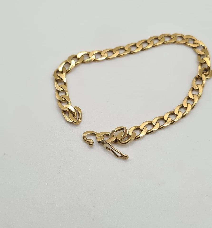 Bracelet or jaune 18 carats - Photo 4/4