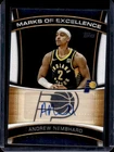 2025-26 Topps Andrew Nembhard Marks of Excellence Auto Autograph #ME-AN Pacers