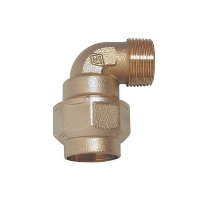2 Gomito in ottone 90° G1/2 Femmina/Maschio,Angolo in Ottone 90° 1/2 IG/AG Raccordo a Vite DN15 90 Gradi con Guarnizione per Impianti d'acqua e Sistemi di Riscaldamento Centralizzato