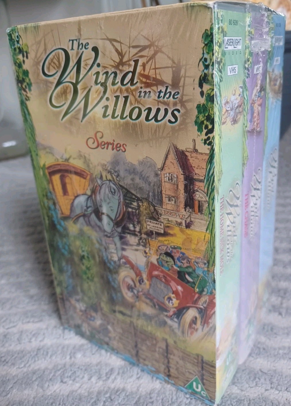 The Wind In The Willows Series 3 Video VHS Gift Box Set LASERLIGHT 2000 Set NEW