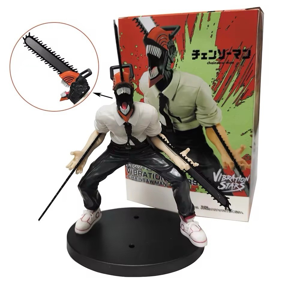 18 cm Chainsaw Man Anime Figura Power Denji Action Figure PVC Chainsaw Man