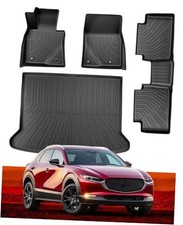 Car Floor Mats for Mazda CX30: 2020 2021 2022 2023 2024 2025 All Weather