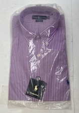 Vintage Ralph Lauren The Buttondown Dress Shirt Yarmouth 100 Cotton 17 Pink