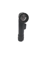 Angle Head Combat Flashlight Tactical Plastic D-Cell Battery with 3 Color Lenses