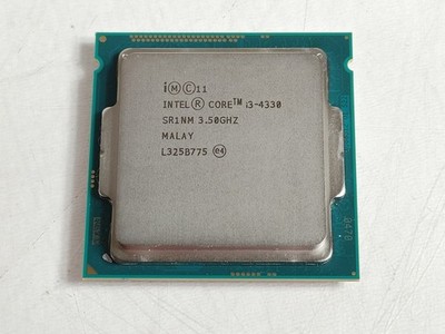Lot 2x Intel Core i3-4330 3.5 GHz 5 GT/s LGA 1150 Desktop CPU SR1NM