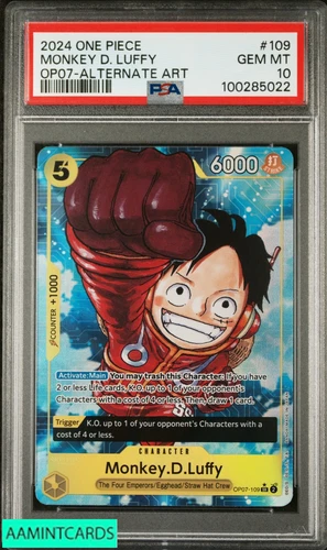 Monkey D Luffy 2024 Monkey D Luffy #OP07-500 Alt Art