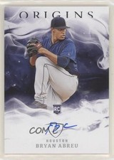 2020 Panini Chronicles Origins Signatures Bryan Abreu #7 Rookie Auto RC 7qg