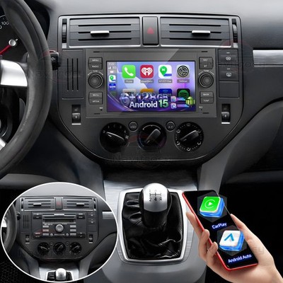 6+128GB Android 15 Carplay Autoradio Für Ford C-MAX 2006-2010 Kuga 2008-12 Navi