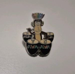 Sound Tribe Sector 9 Pin Monkey Bongos Bongo Drums 2013 STS9 Festival Fest