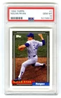 NOLAN RYAN~1992 TOPPS PSA-10 GEM-MT HOT GRADED MLB BASEBALL CARD #1 (NEW CASE)