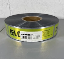 Underground Detectable Tape 2" X 1000’ Roll Caution Buried Gas Line Below
