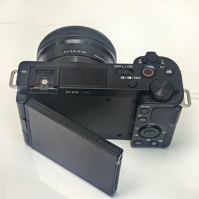 Sony ZV-E10 24.2MP APS-C Mirrorless Digital Camera with 16-50mm Lens Kits