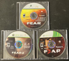 F.E.A.R. / F.E.A.R. 2 / F.3.A.R Microsoft Xbox 360 - Discs Only - Tested/Working