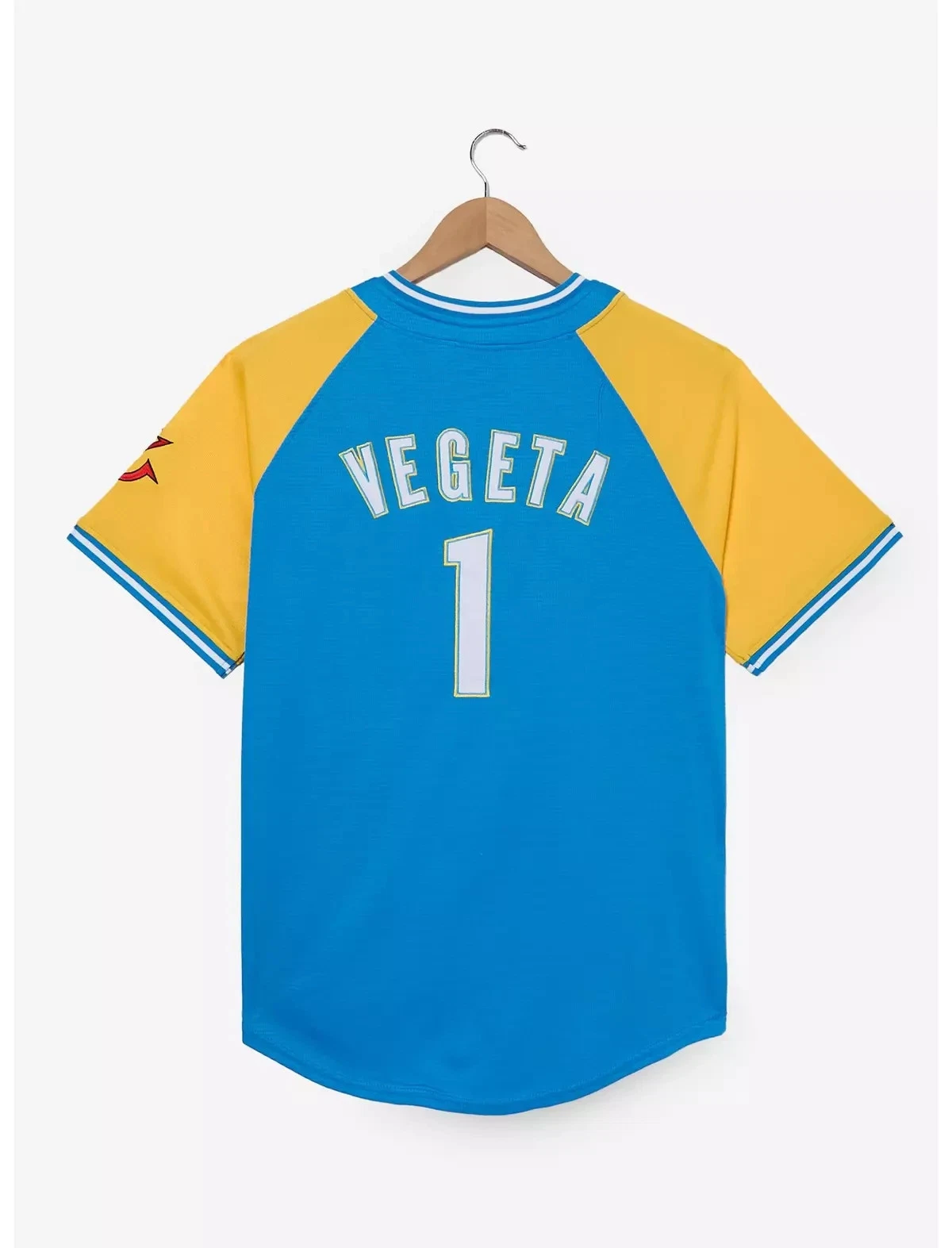 Dragon Ball Z Vegeta Baseball Jersey