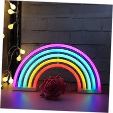 Rainbow Light Signs for Kids Gift LED Rainbow Neon Signs for Wall Decor