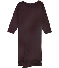 Alfani Womens Handkerchief-Hem Shift Dress, purple, 6