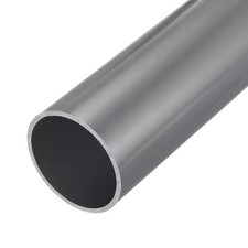 PVC Rigid Round Pipe 54.8mm ID 60mm(2 3/8") OD 350mm Light Grey High Impact