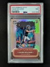 2024 Panini Donruss Optic CALEB WILLIAMS Rookie RC Uptowns SSP Case Hit #1 PSA 9