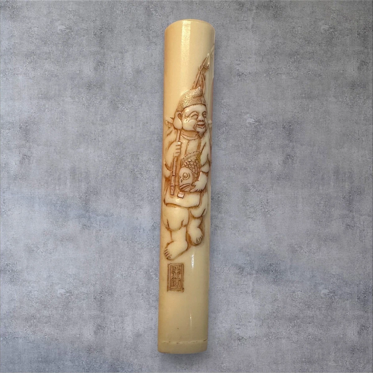 off white cigarette case ivory cigarette holder