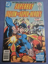 DC COMICS - SUPERBOY AND THE LEGION OF SUPER-HEROES -  225 - MAR 1977 - BRONZE