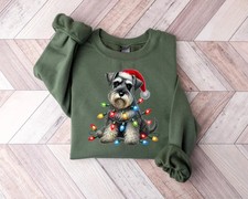 Mini Schnauzer Christmas Sweatshirt