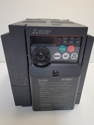 FR-D740-050-NA Mitsubishi VFD, 480V 3 Ph NEW OB CLEAN