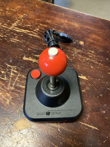 Vintage Wico Command Control Red Ball Joystick (Button Selector- For Atari 2600)