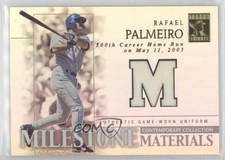 2003 Tribute - Contemporary Edition Milestone Materials Rafael Palmeiro z5i