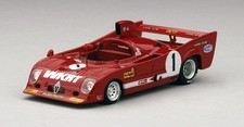 Truescale Alfa Romeo T33 Tt12 Spider N 1 1000km Spa 1975 J.ickx A.merzario 1:43 TSM164309